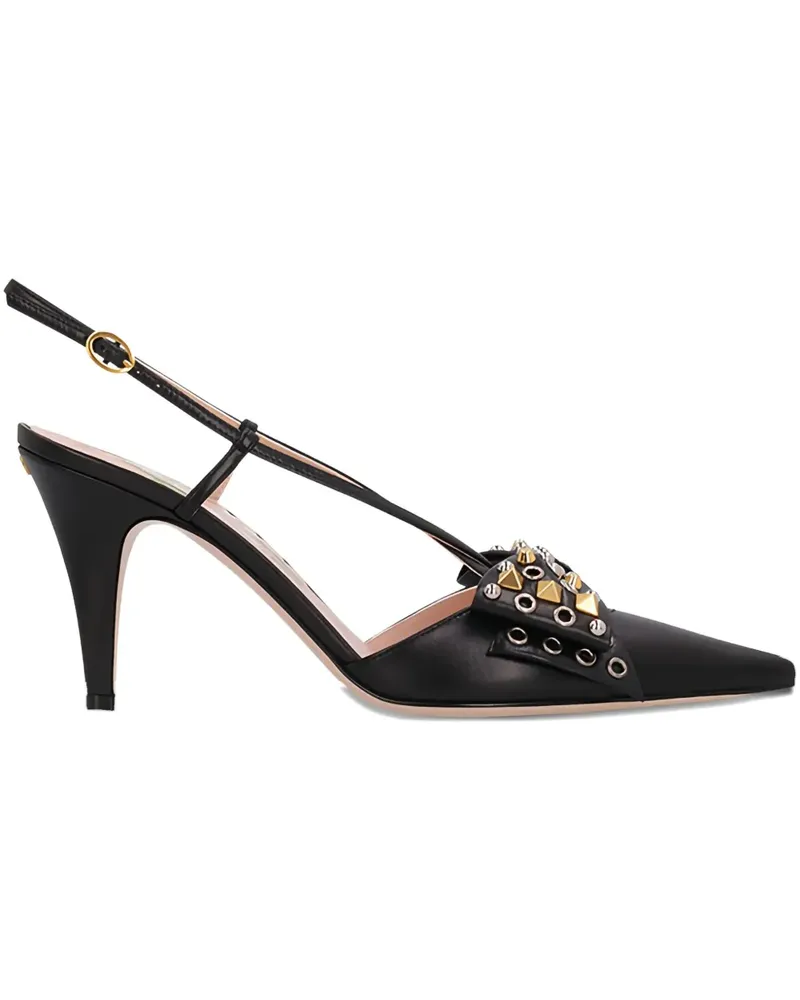 Valentino Garavani Spitze Pumps 85mm - Schwarz Schwarz