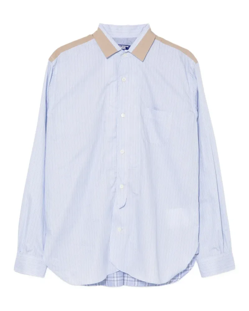 Junya Watanabe Gestreiftes Hemd - Blau Blau