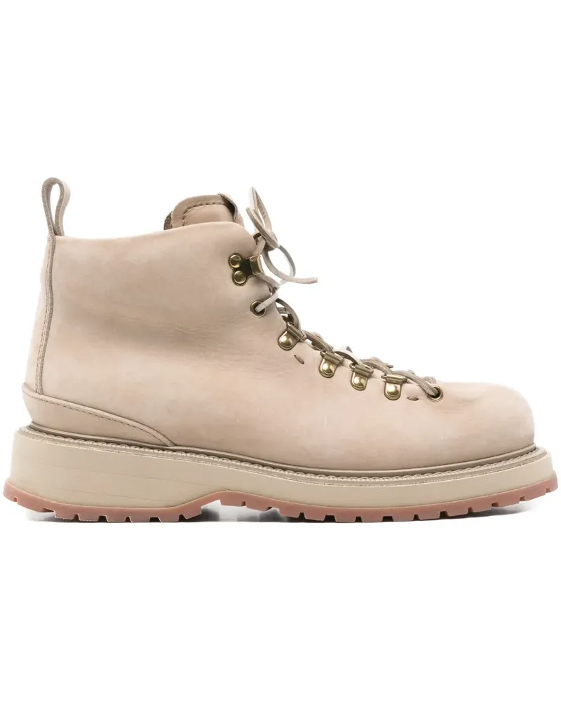 Buttero Alpi lace-up hiking boots - Nude Nude