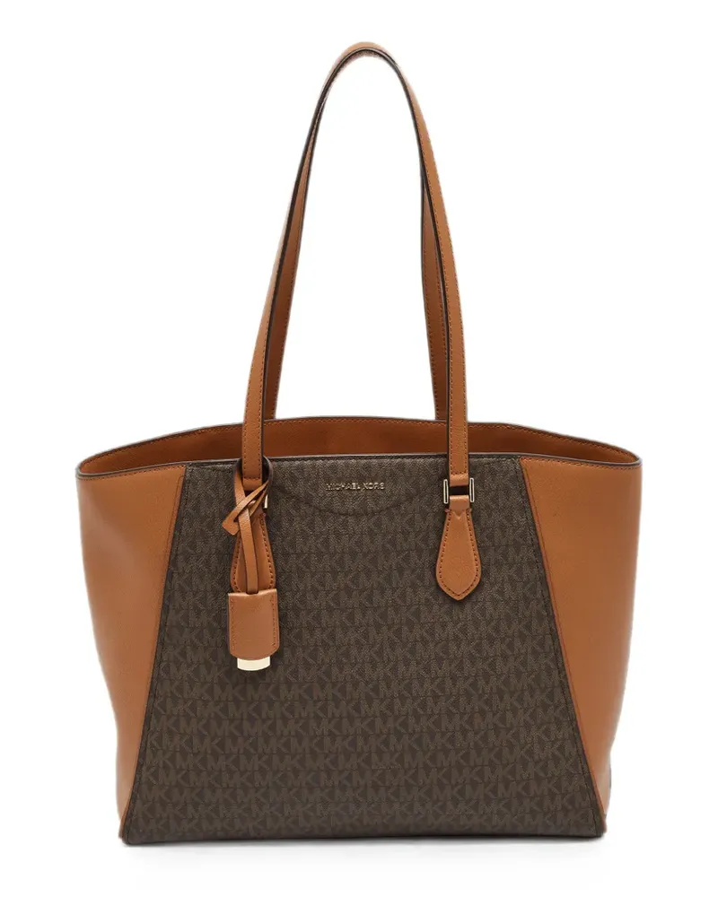Michael Kors Taryn logo-print tote bag - Braun Braun