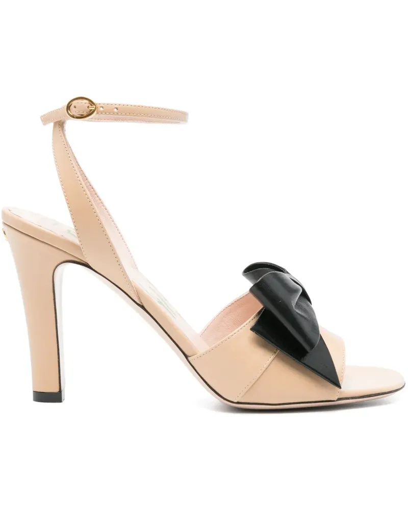 Valentino Garavani Sandalen mit Schleifendetail 95mm - Nude Nude