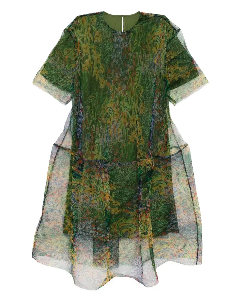 JNBY Kleid mit kurzen Ärmeln - Grün Grün
