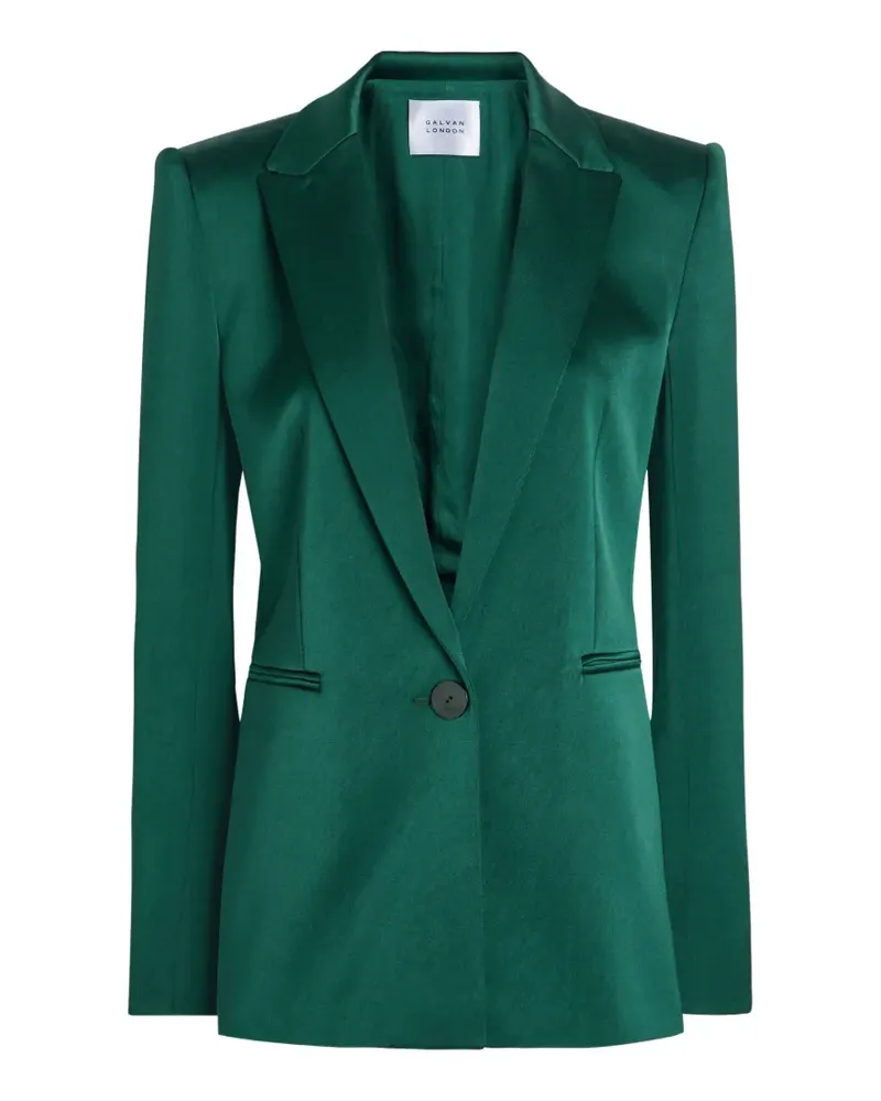 GALVAN single-breasted blazer - Grün Grün