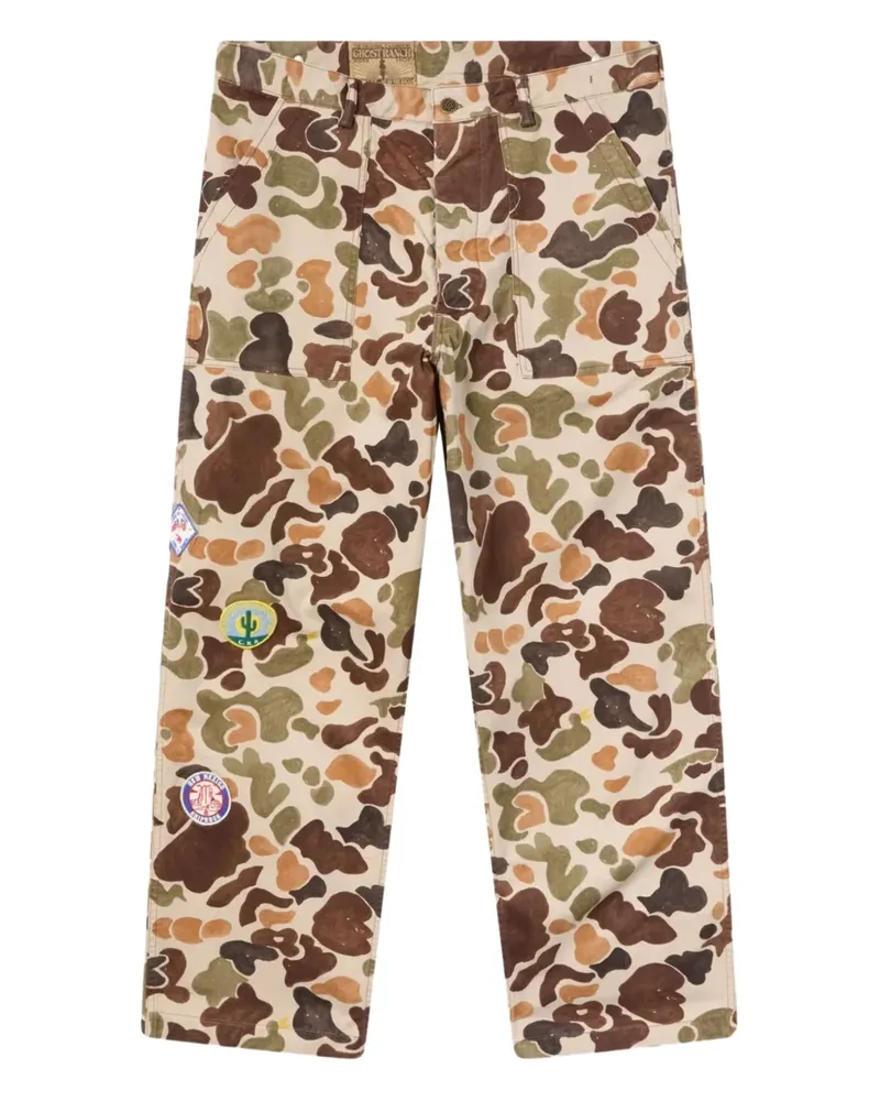 Champion Hose mit Camouflage-Patch - Nude Nude