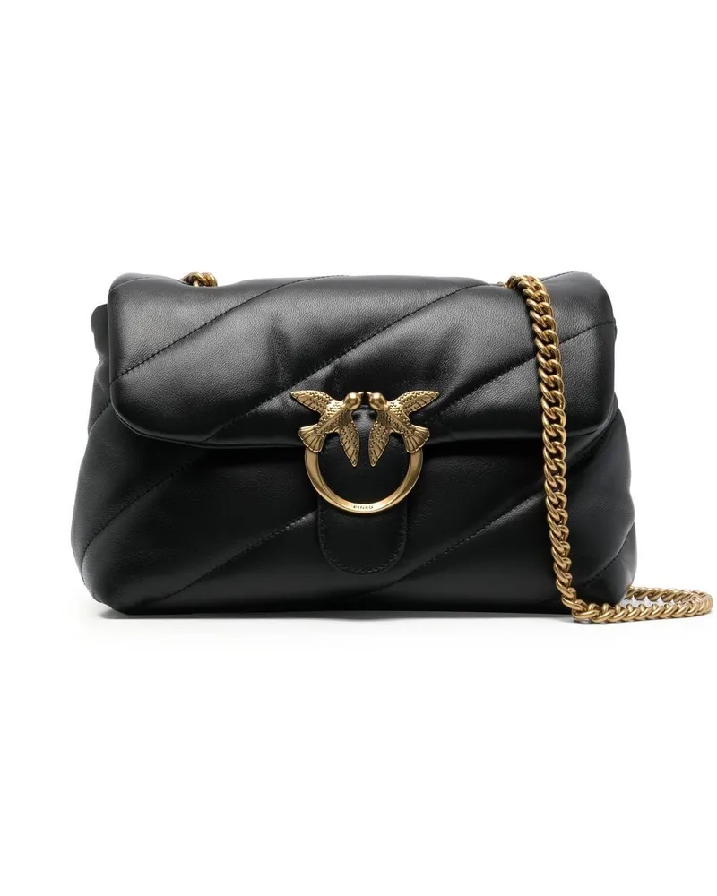 Pinko Love Classic Puff Tasche - Schwarz Schwarz