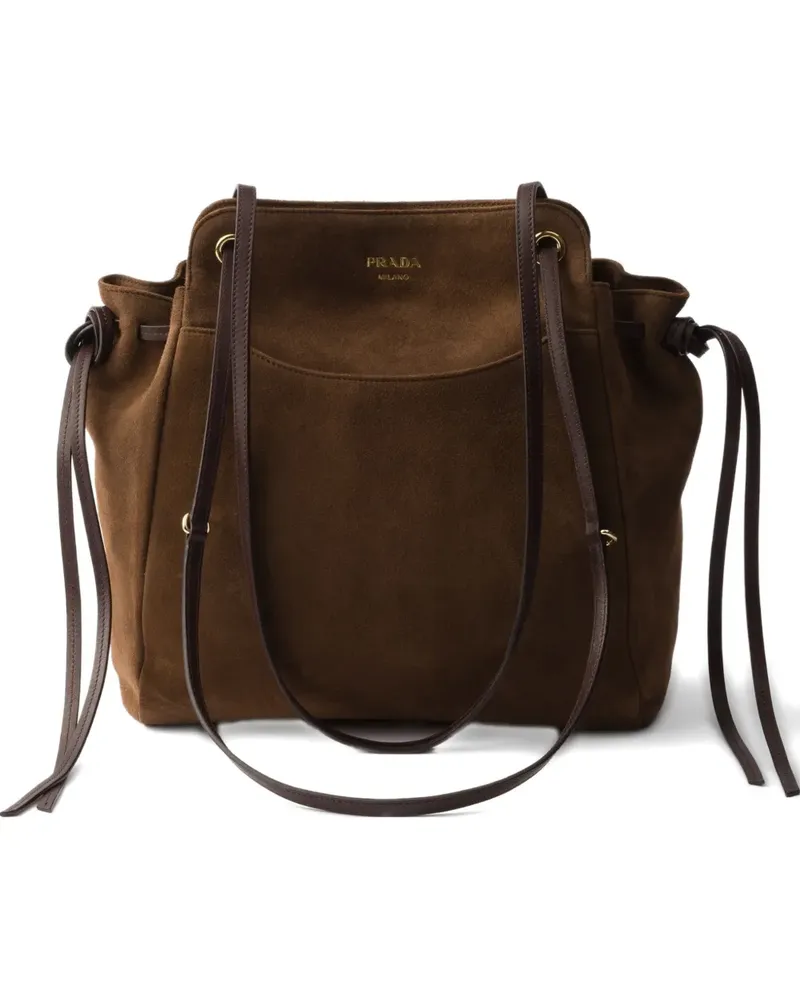 Prada medium Carry tote bag - Braun Braun