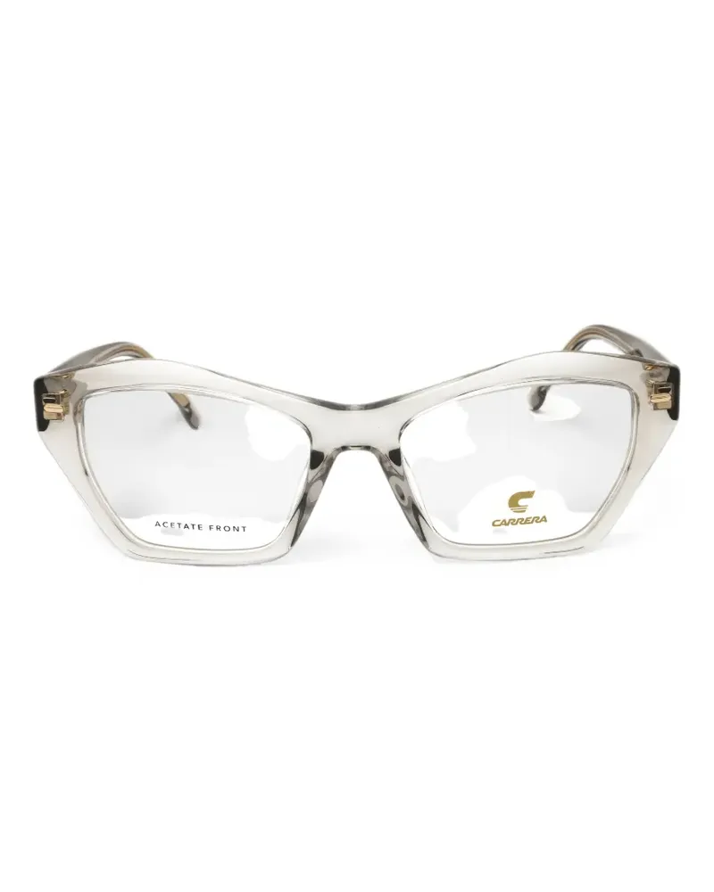 Carrera Brille mit Cat-Eye-Gestell - Grau Grau