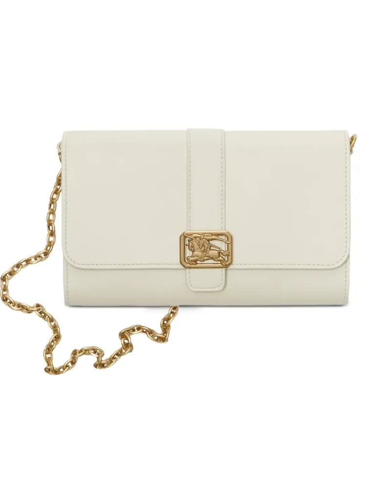 Burberry Rider chain-strap wallet - Nude Nude