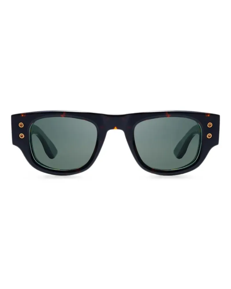 DITA Muskel rectangle-frame sunglasses - Braun Braun