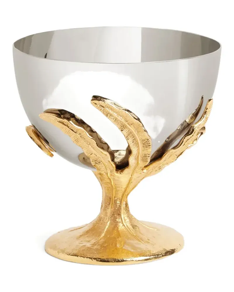 L’OBJET Fern Schale (9cm) - Silber Silber