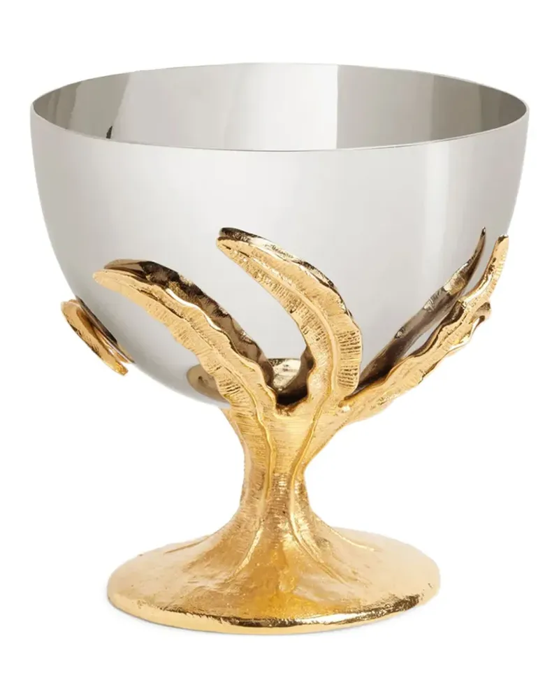 L’OBJET Fern Schale (9cm) - Silber Silber
