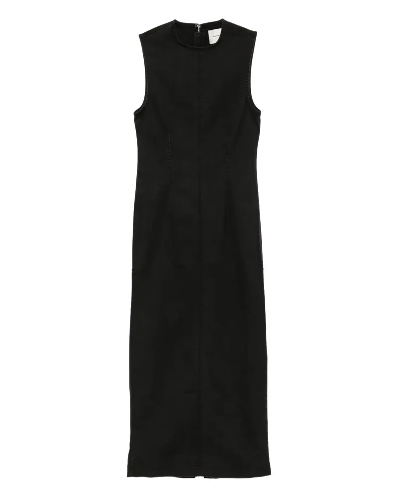 Reformation Kendi Jeanskleid - Schwarz Schwarz