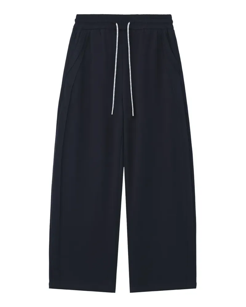 Tout a Coup drawstring wide-leg track pants - Blau Blau