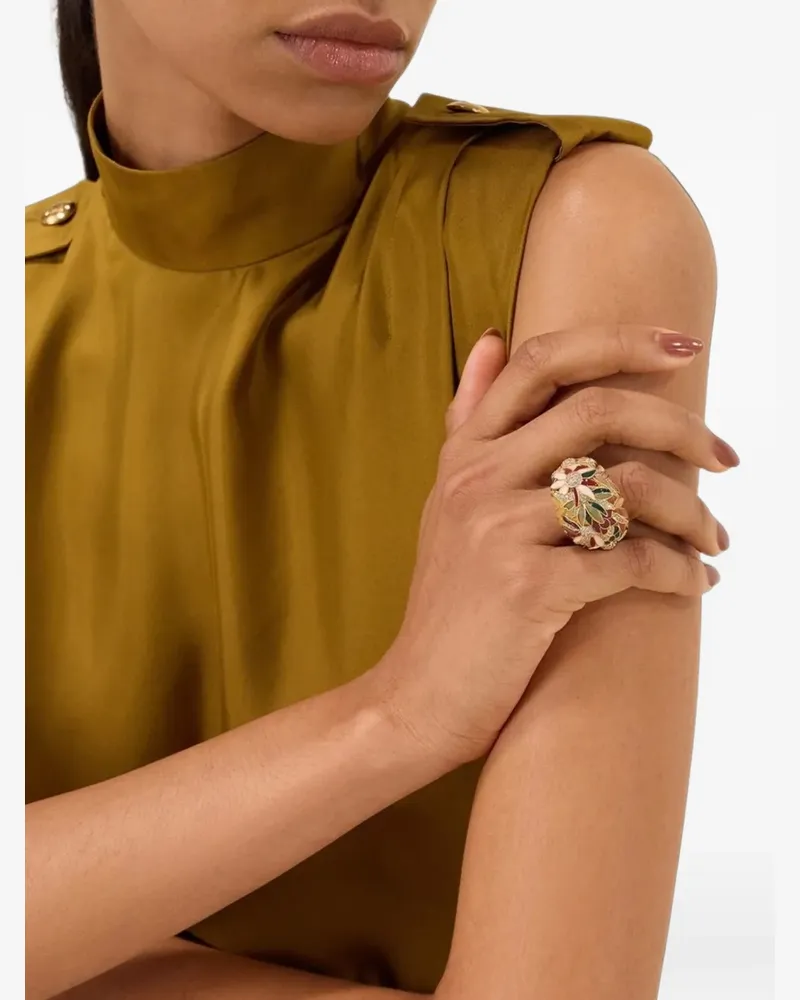 Zimmermann Botanica cocktail ring - Gold Gold