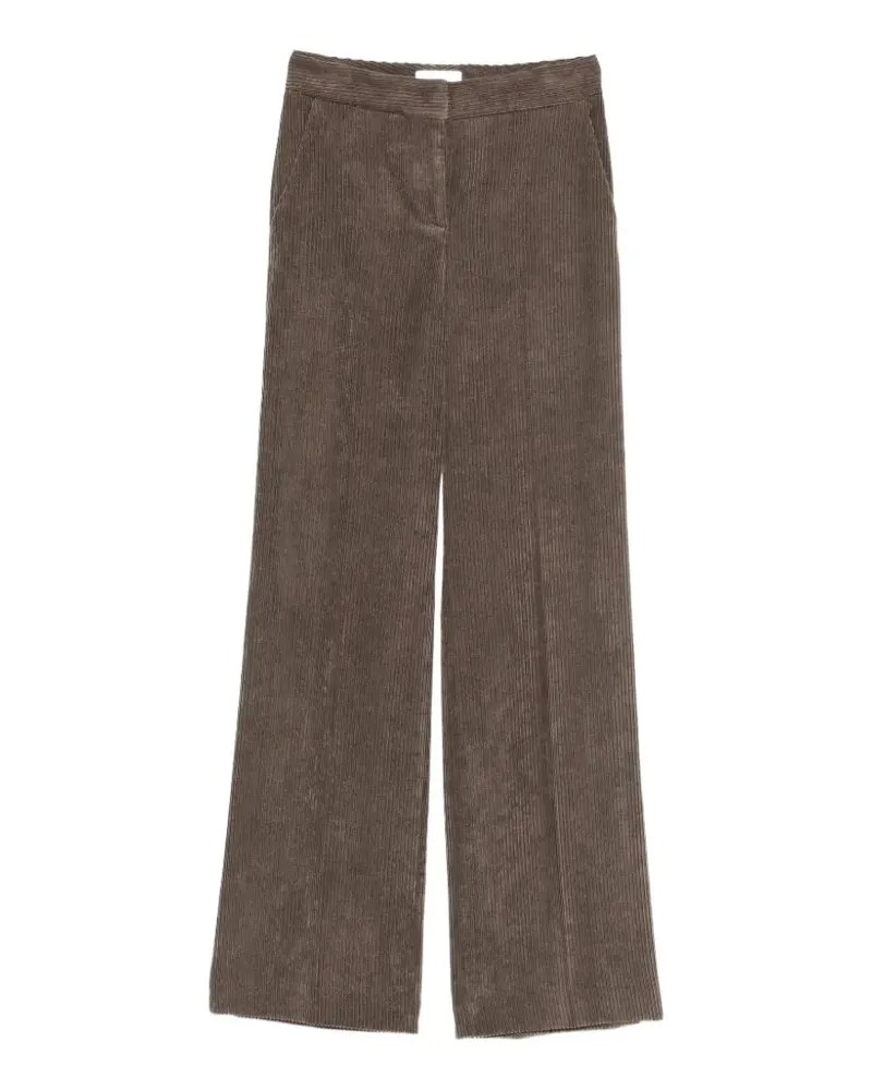 VIA MASINI 80 Straight-Leg-Hose aus Cord - Braun Braun