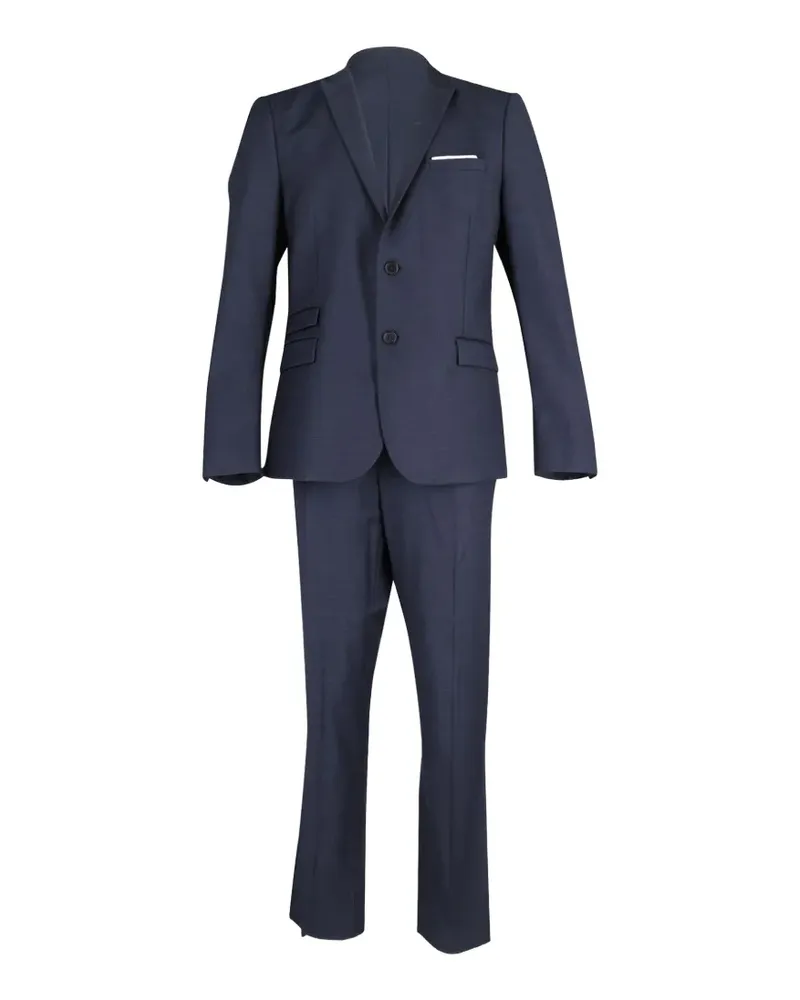 The Kooples single-breasted wool suit - Blau Blau