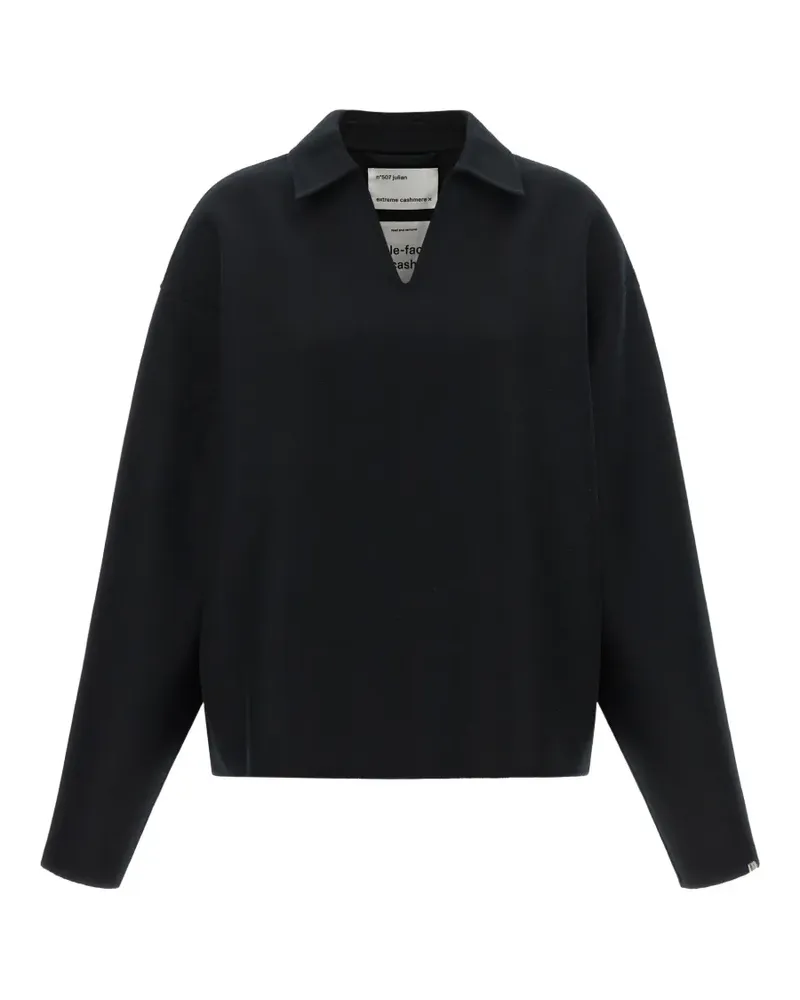 extreme cashmere n°507 Julian sweater - Schwarz Schwarz
