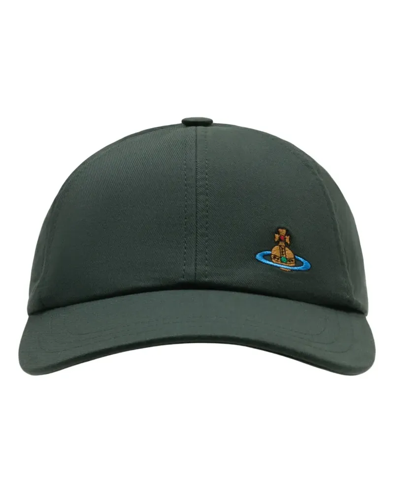 Vivienne Westwood orb-detail baseball cap - Grün Grün