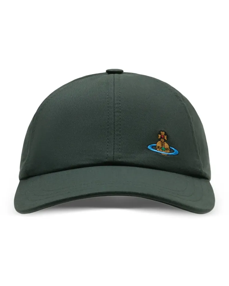 Vivienne Westwood Baseballkappe mit Orb-Detail - Grün Grün