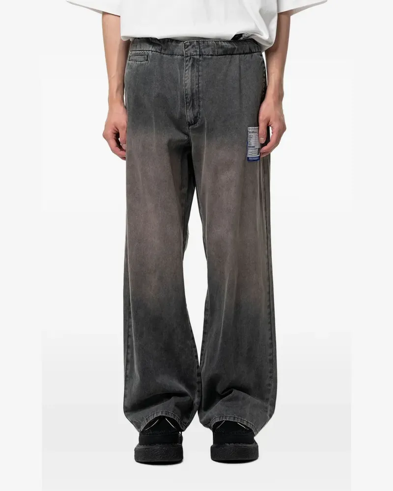 MIHARAYASUHIRO Weite Sun Faded Like Fischgrätenhose - Grau Grau