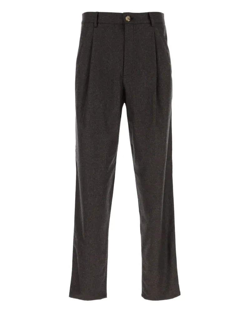 Brunello Cucinelli Hose mit Bundfalten - Braun Braun