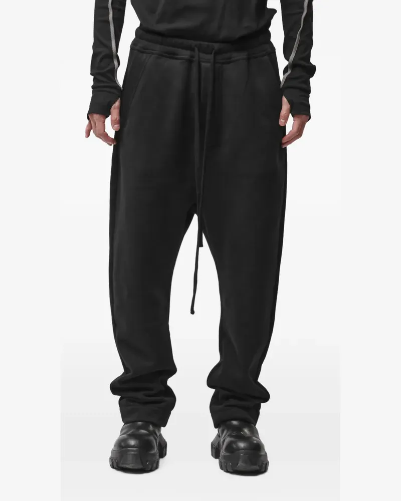 THOM KROM Hose mit tiefem Schritt - Schwarz Schwarz
