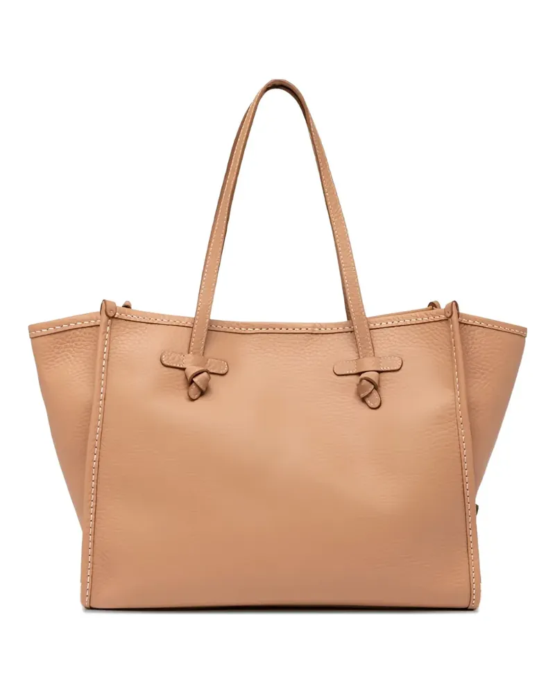 Gianni Chiarini Marcella Schultertasche mit Knoten - Nude Nude