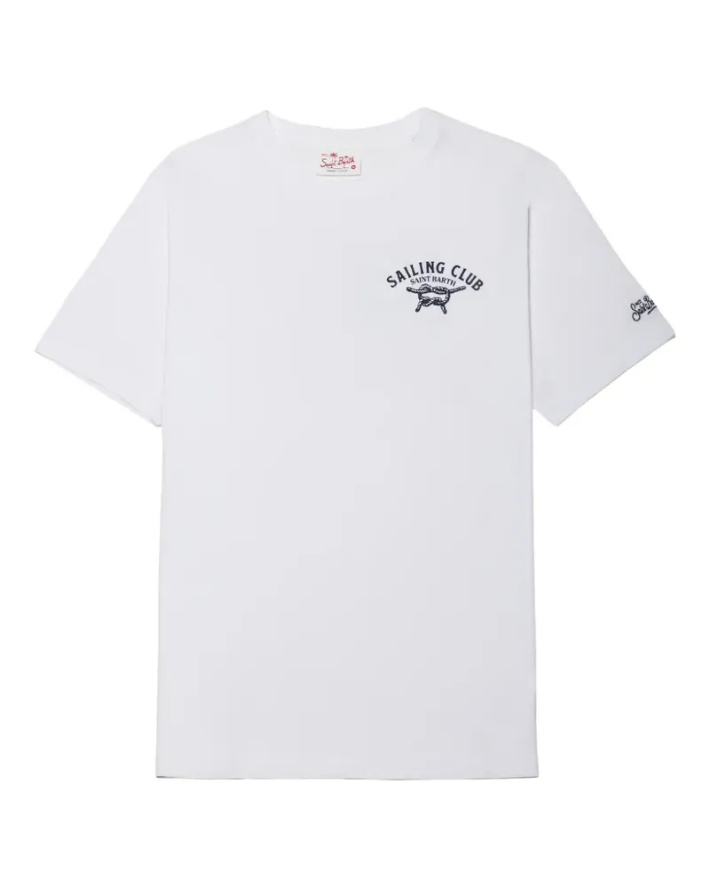 MC2 Saint Barth T-Shirt mit grafischem Print - Weiß Weiß