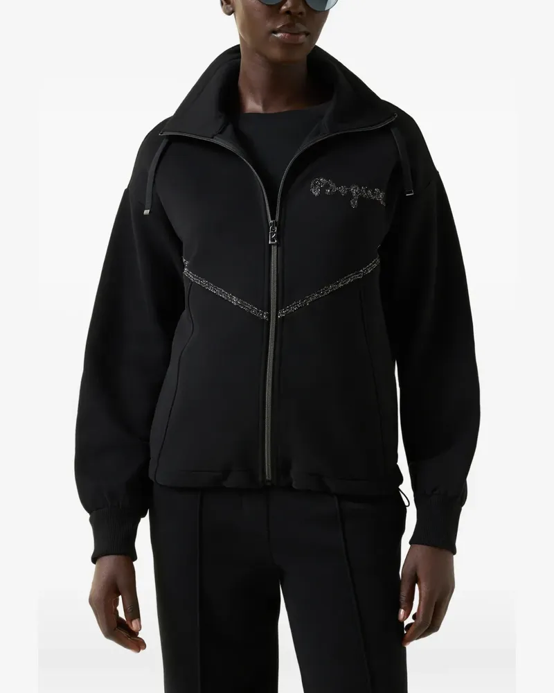 Bogner Tamara Jacke mit Glitter-Detail - Schwarz Schwarz