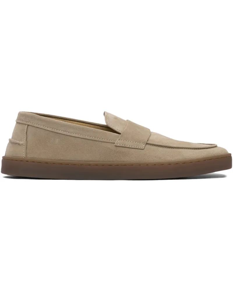 Henderson Loafer aus Wildleder - Nude Nude