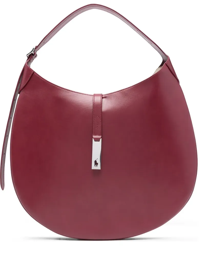 Ralph Lauren Schultertasche mit Logo - Rot Rot