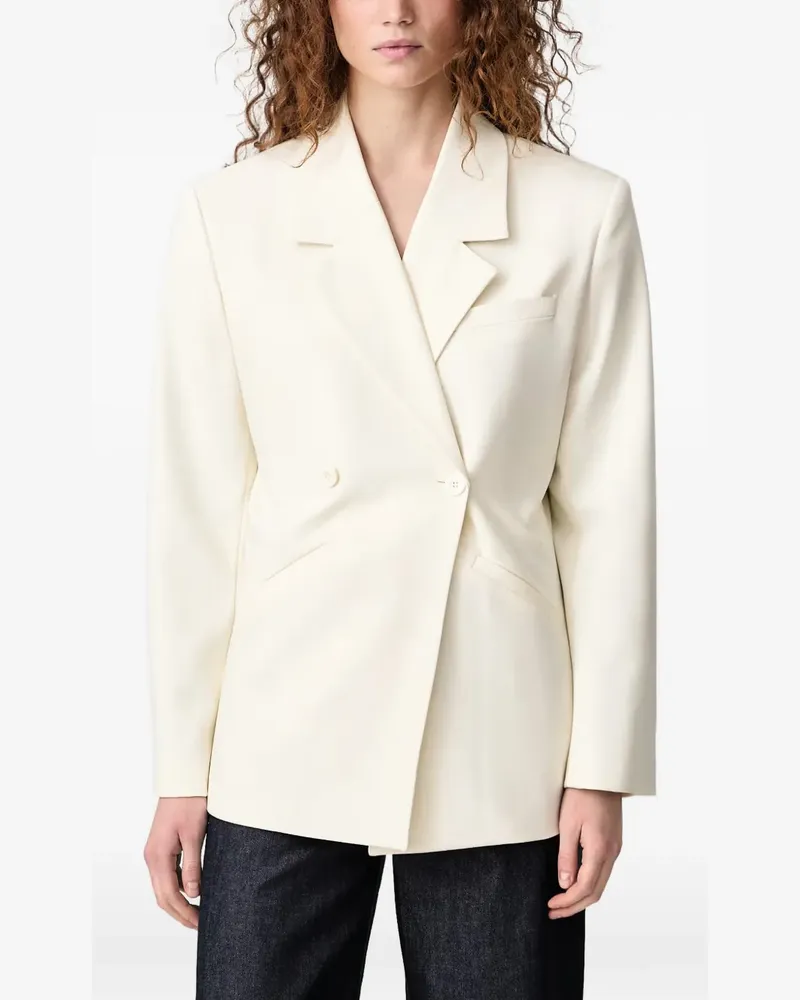 WRSTBHVR Estelle V2 double-breasted blazer - Weiß Weiß