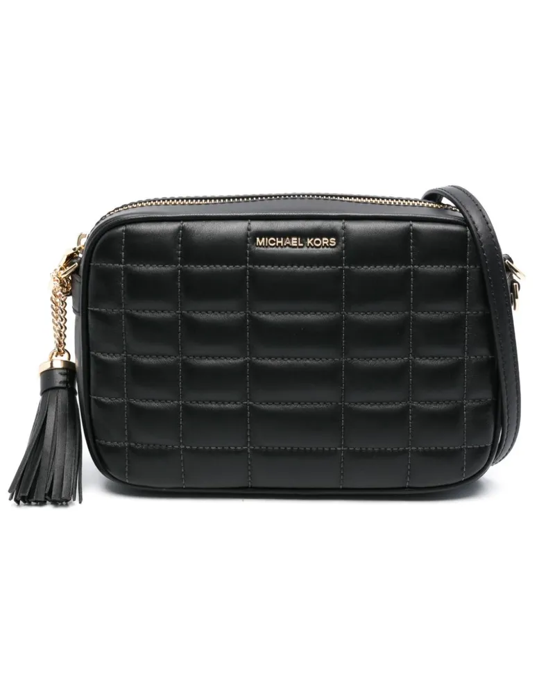 Michael Kors Mittelgroße Jet Set Tasche - Schwarz Schwarz