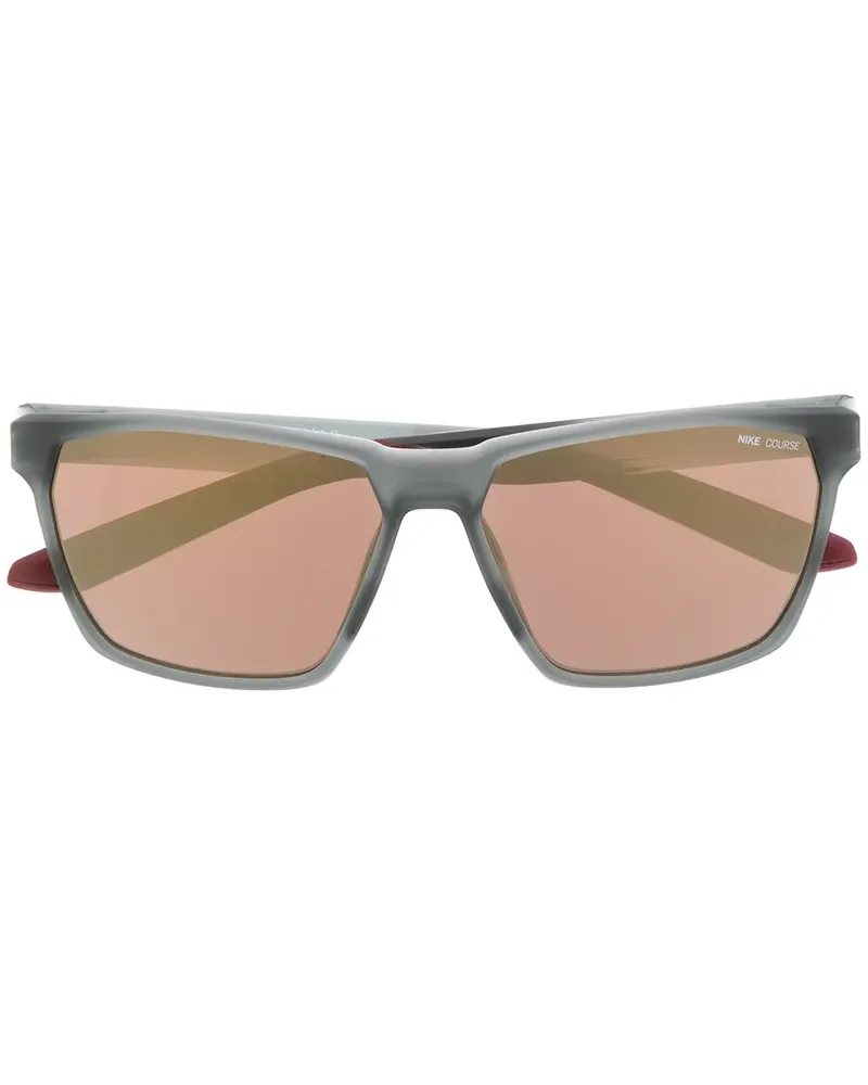 Nike Eckige 'Maverick' Sonnenbrille - Grau Grau