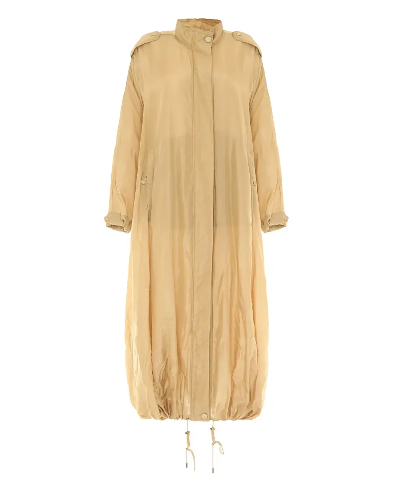 Alberta Ferretti Mütze mit Kordelzug - Gelb Gelb