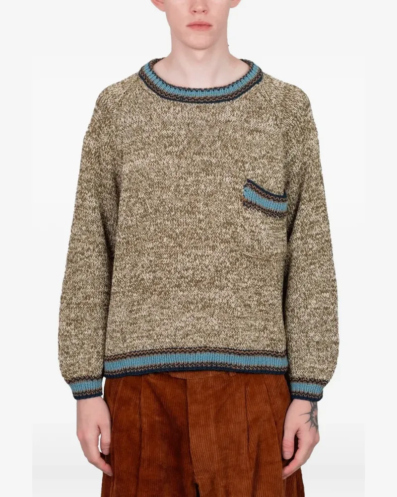 STORY mfg. Bulb ribbed sweater - Nude Nude