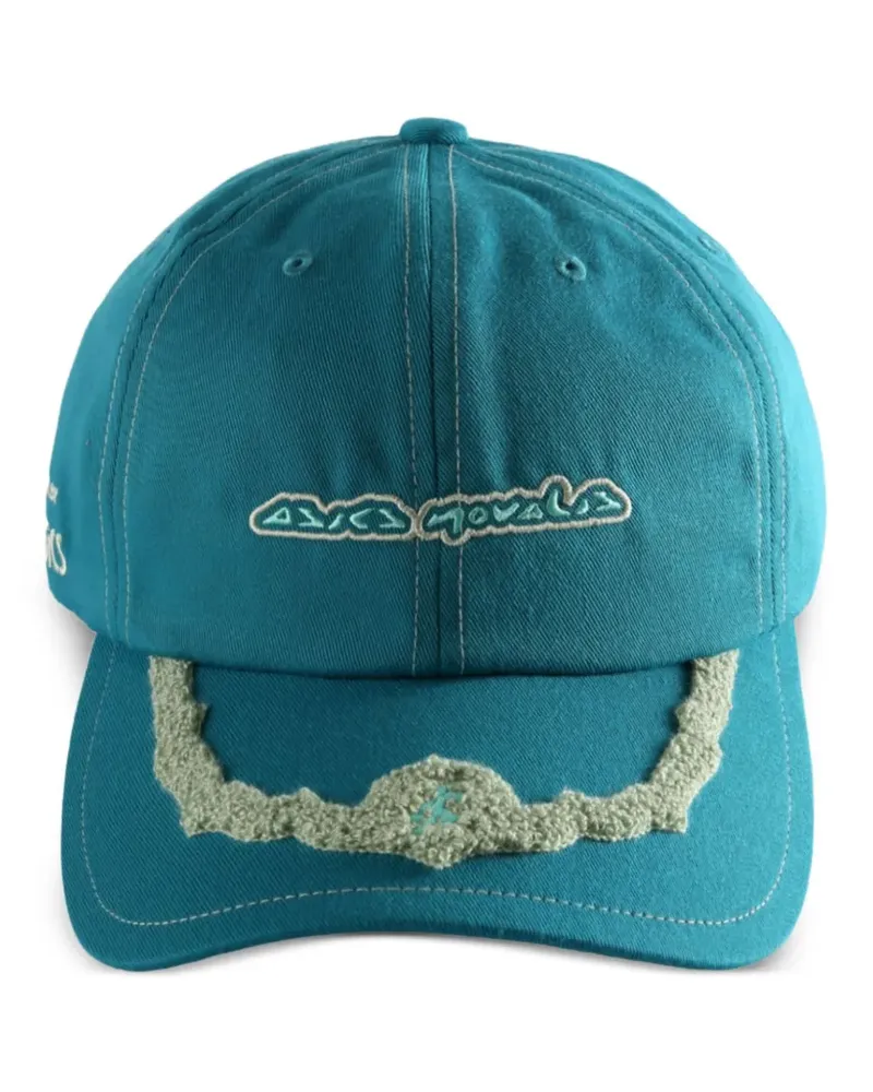 Asics x Kiko Kostadinov embroidered-detail baseball cap - Blau Blau