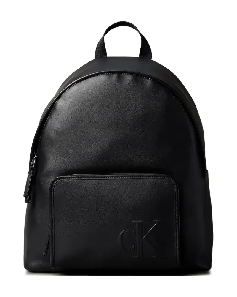Calvin Klein Rucksack mit Logo-Prägung - Schwarz Schwarz