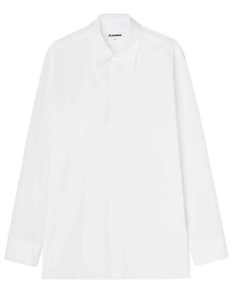 Jil Sander Monday Hemd - Weiß Weiß