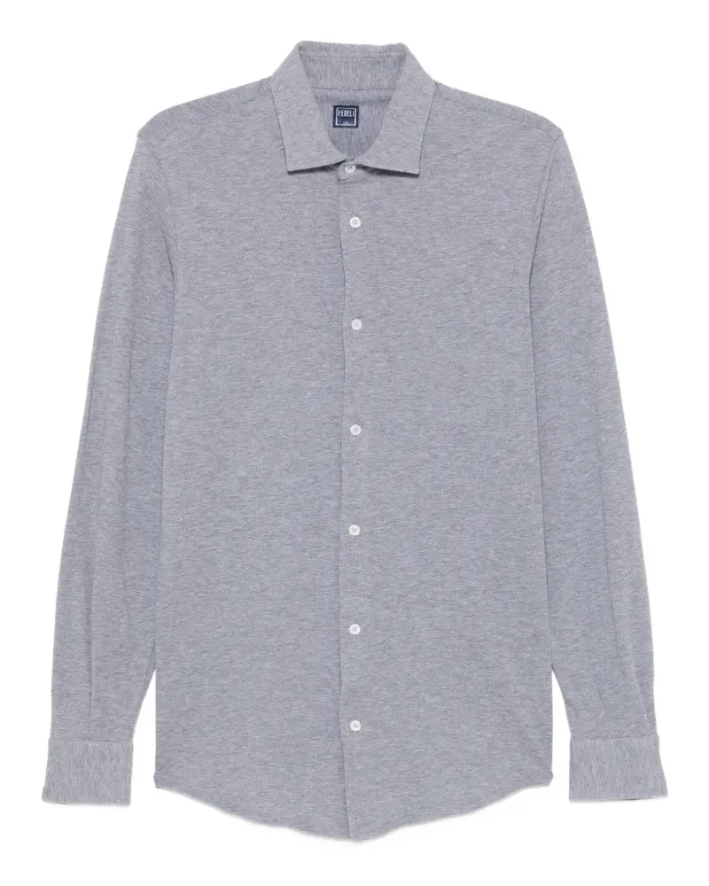 Fedeli long-sleeve shirt - Grau Grau