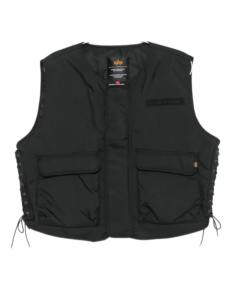 Alpha Industries M-1952A Heritage gilet - Schwarz Schwarz