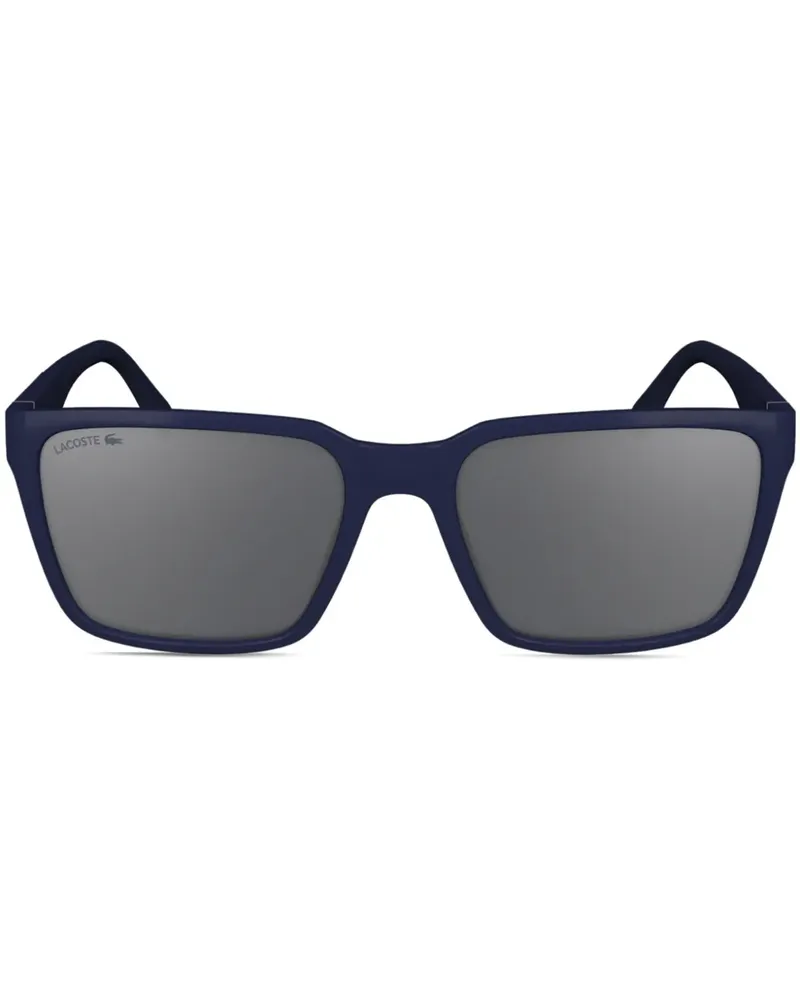 Lacoste Sonnenbrille mit Logo-Prägung - Blau Blau