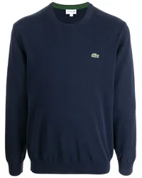 Lacoste Sweatshirt mit Logo-Stickerei Blau