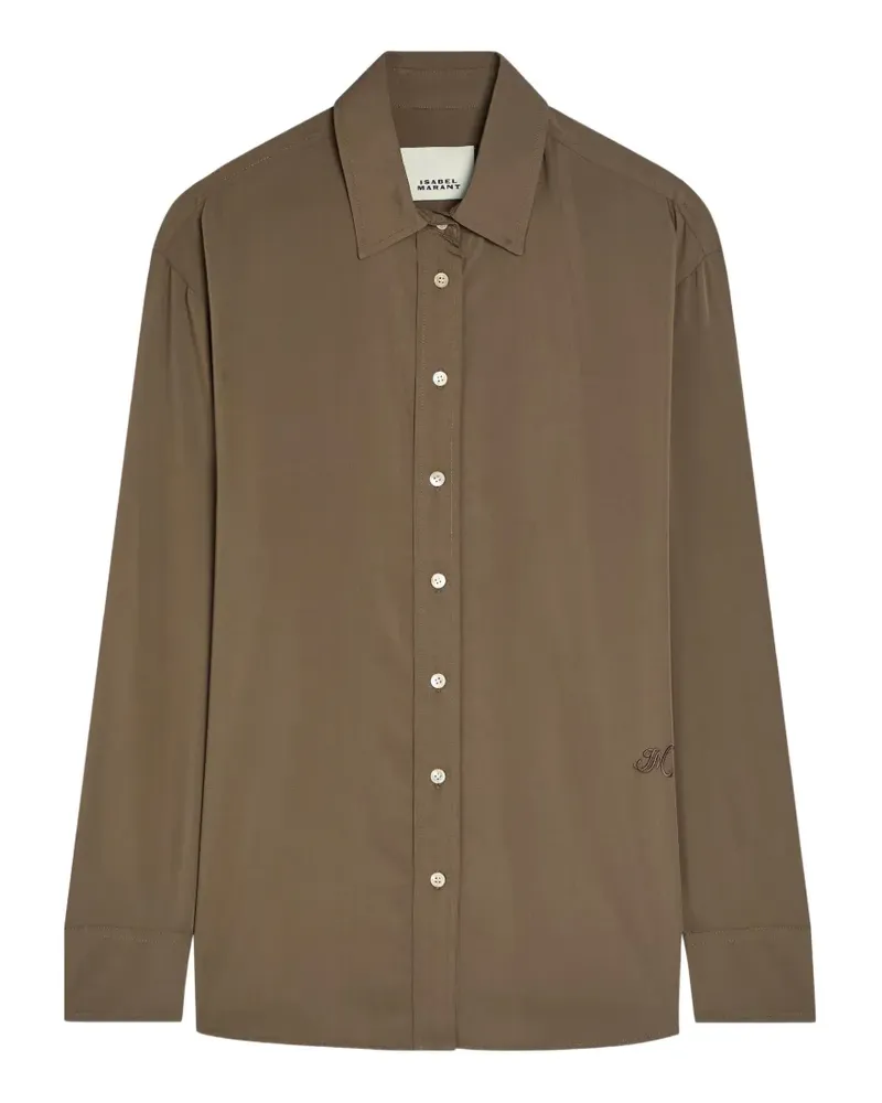Isabel Marant Fabriza Hemd - Braun Braun