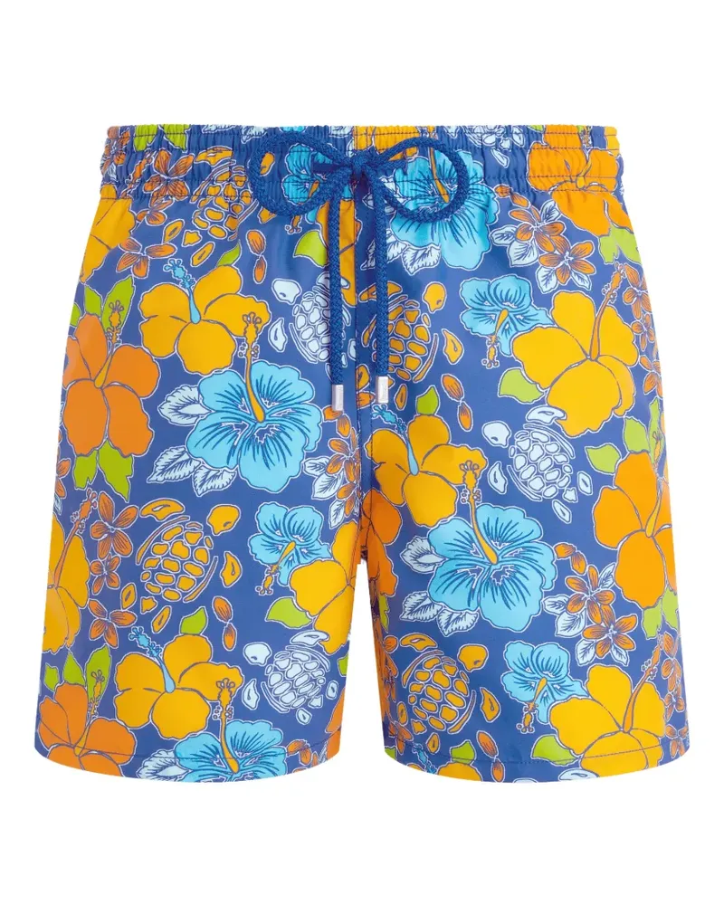 Vilebrequin floral-print swim shorts - Blau Blau