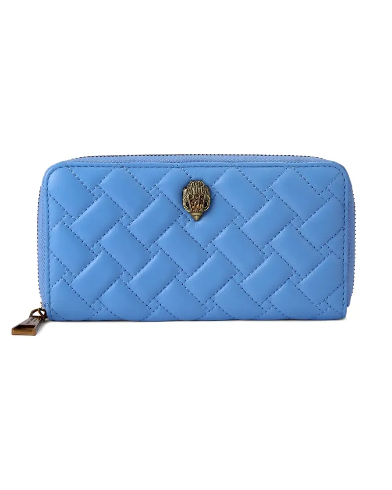 Kurt Geiger Gestepptes Portemonnaie - Blau Blau