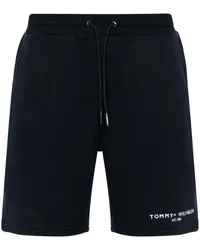 Tommy Hilfiger Joggingshorts mit Logo-Stickerei Blau