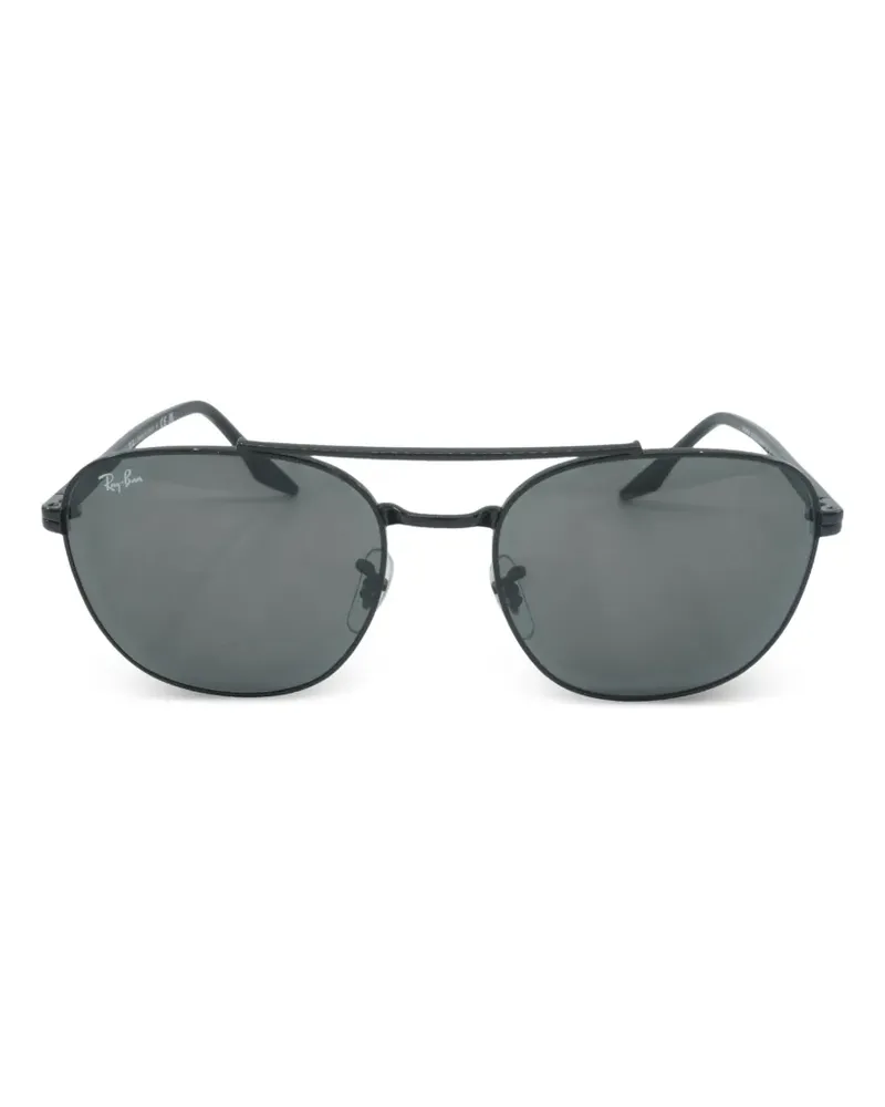 Ray Ban Getönte Pilotenbrille - Schwarz Schwarz