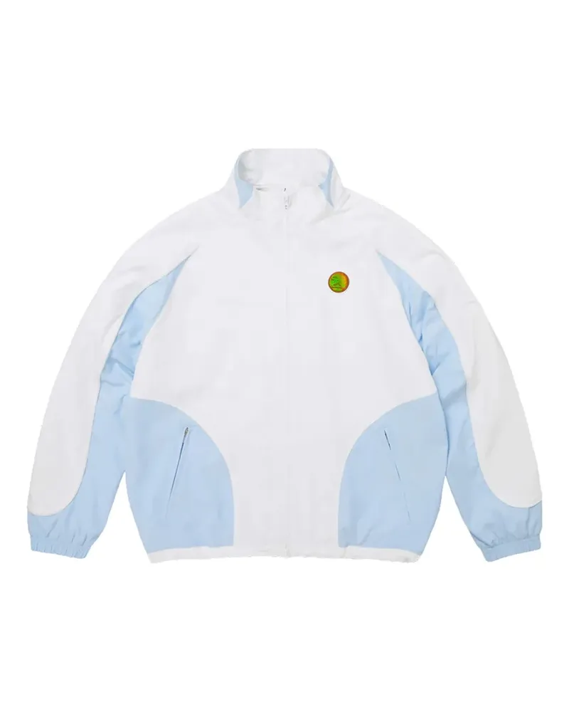 Supreme Being Jordan panelled track jacket - Blau Blau