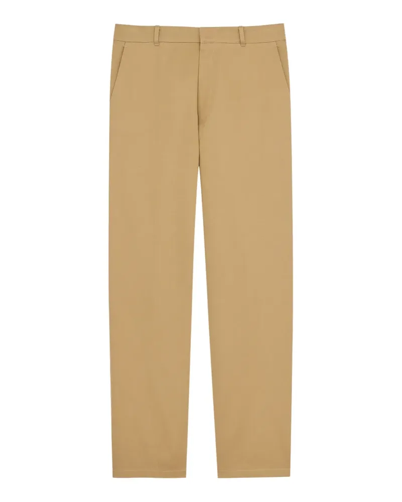 Saint Laurent mid-rise chino trousers - Nude Nude